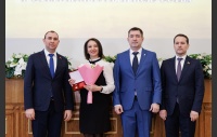 Церемония вручения премии в сфере культуры и искусства