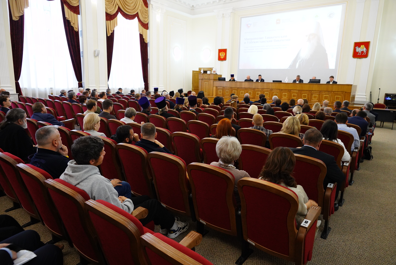 Законодательное Собрание стало площадкой для проведения форума «Власть, Церковь и Бизнес в укреплении духовного суверенитета России: мировоззрение, ценности, опоры»