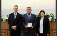 Церемония вручения премии работникам дорожной отрасли