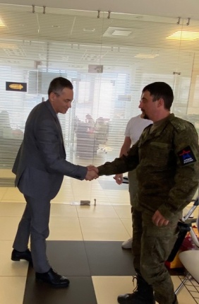 Олег Садовских встретился с мобилизованными