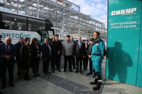 Председатель Законодательного Собрания Александр Лазарев посетил крупнейший в мире нефтехимический комплекс «ЗапСибНефтехим»