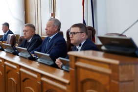Первое заседание Законодательного Собрания Челябинской области восьмого созыва