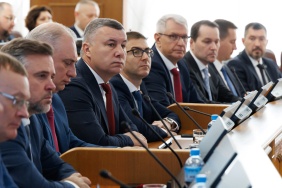 Первое заседание Законодательного Собрания Челябинской области восьмого созыва