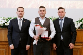 Церемония вручения премии в сфере агропромышленного комплекса