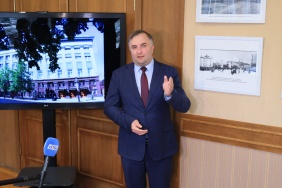 Открытие фотовыставки "Одно здание в зеркале разных эпох"