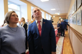 Открытие фотовыставки "Одно здание в зеркале разных эпох"