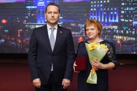 Церемония награждения лауреатов премии Законодательного Собрания участникам физкультурно-спортивного движения инвалидов